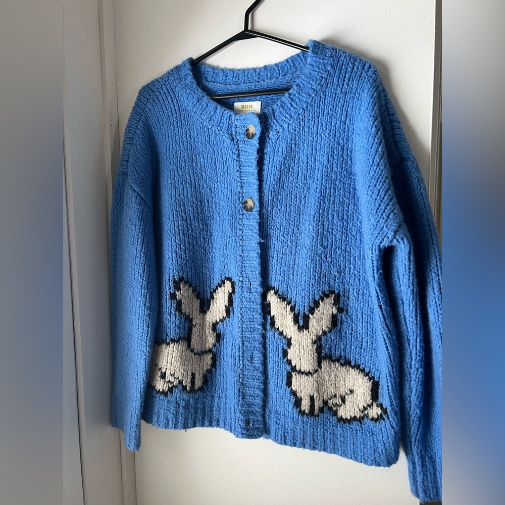 Maeve wool bunny sweater